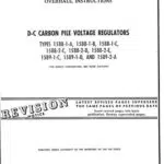 1589-1-C OVERHAUL INSTRUCTIONS
