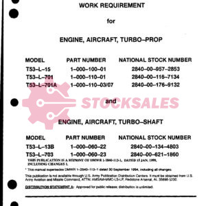 DMWR 1-2840-113-1 Engine T53-13 & 703
