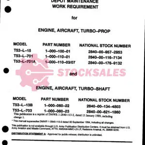 DMWR 1-2840-113-2 /2Engine T53-13 & 703